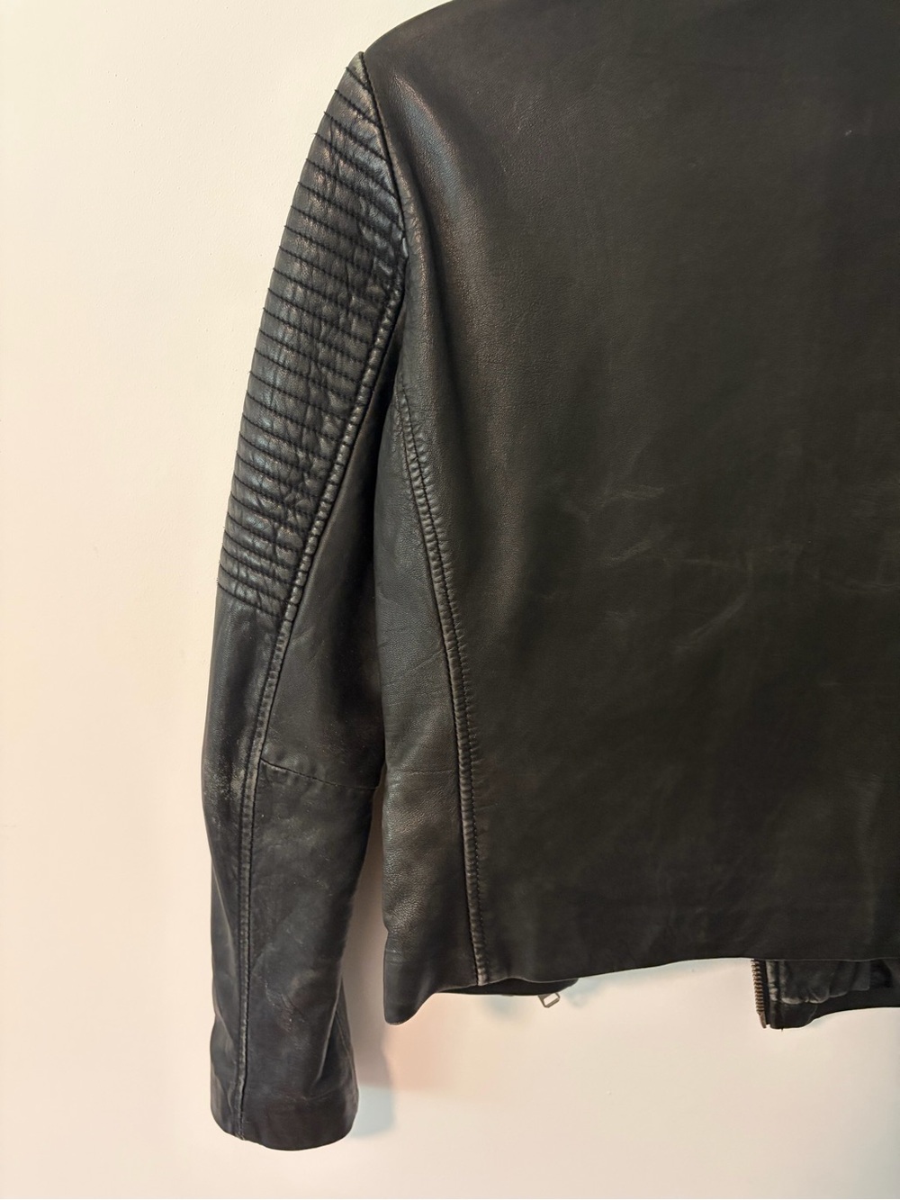 TOPSHOP Real Leather Jacket - Picture 6 of 6